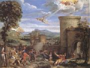 Annibale Carracci The Stoning of ST.Stephen (mk05) Sweden oil painting artist